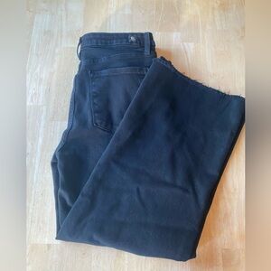 L.T.J Women's black “Paola” wide leg jeans